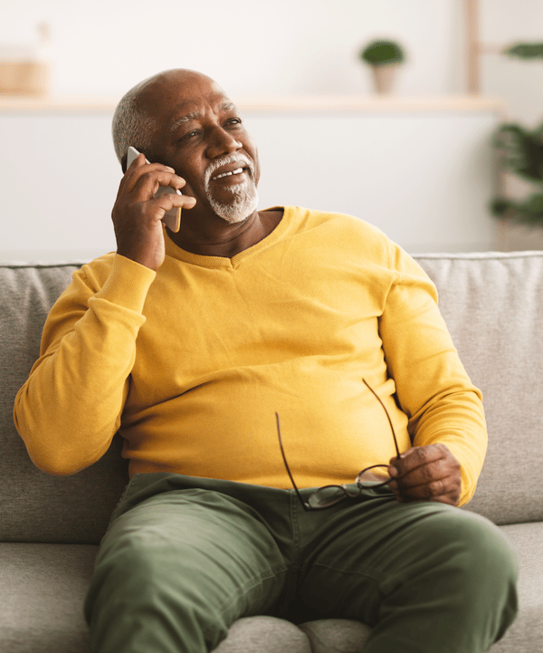 Ecolane IVA - Vertical Man On Couch Ecolane IVA - Vertical Man On Couch