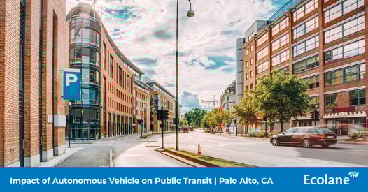 Impact of Autonomous Vehicle on Public Transit